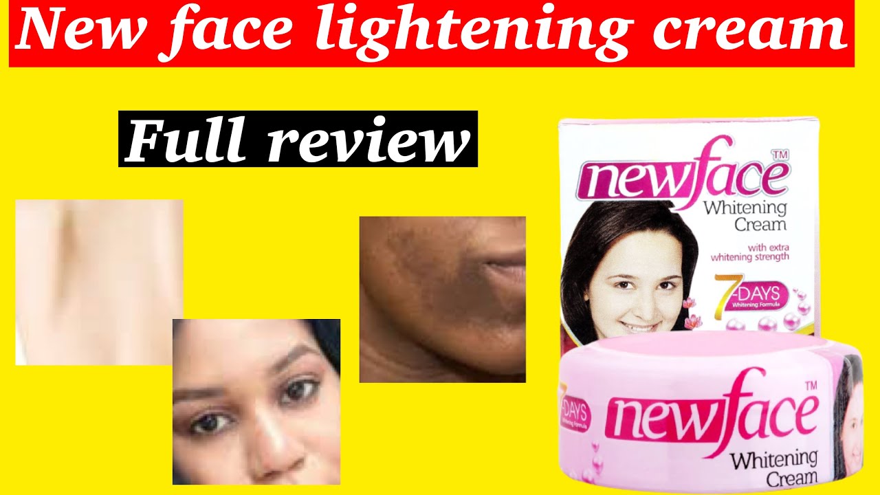 New face whitening cream | New face cream review | New face cream how ...