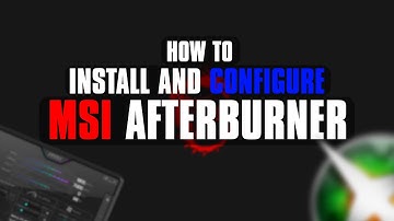 How to install and setup MSI Afterburner | Windows 11 | 2025