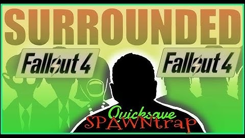 Fallout 4 QuickSave Spawn Trap Escape | Fallout 4 xbox one gameplay