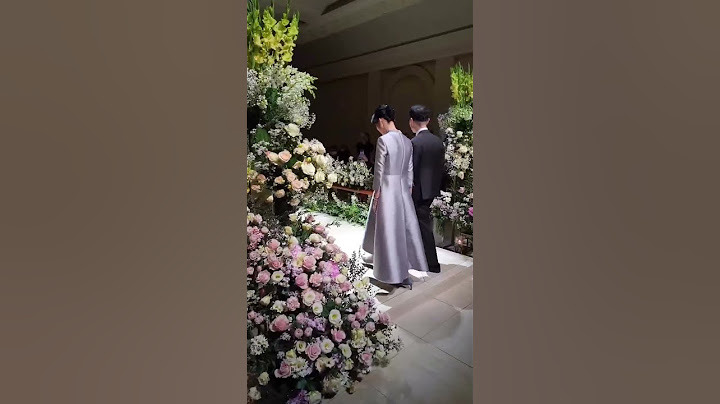 결혼식 부모님 한복이 아닌 드레스로