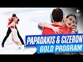 Stunning gold performance by papadakis  cizeron 