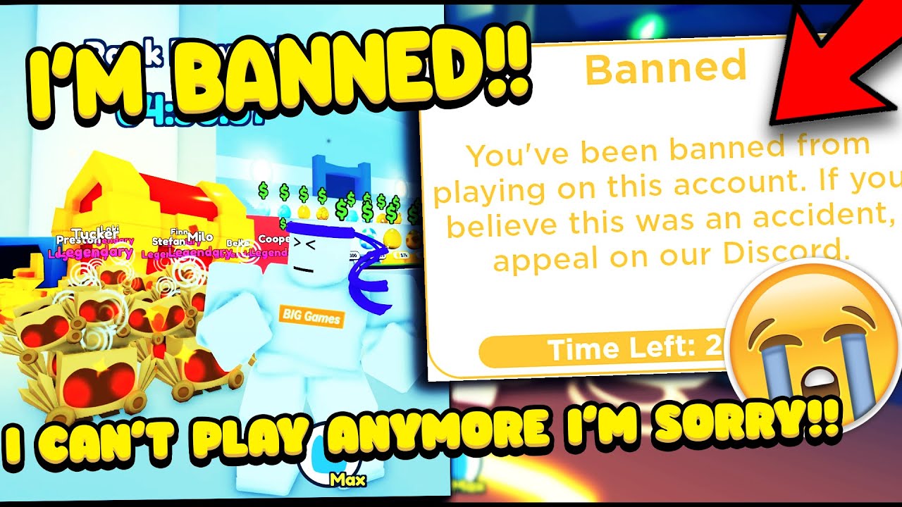 SO MY ACCOUNT GOT BANNED IN PLAYING PET SIMULATOR X.. I HAVE TO START OVER  AGAIN! FOR THE UPDATE 1! 