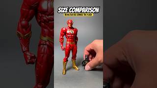 Size comparison: Kaiyodo Amazing Yamaguchi Revoltech - DC Comics The Flash #dc #theflash #comparison