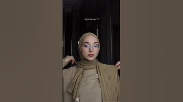 Hijab Tutorial With Glasses | Easy Style