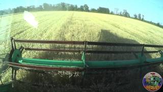 Уборка пшеницы 2017, комбайн ДОН-1500Б