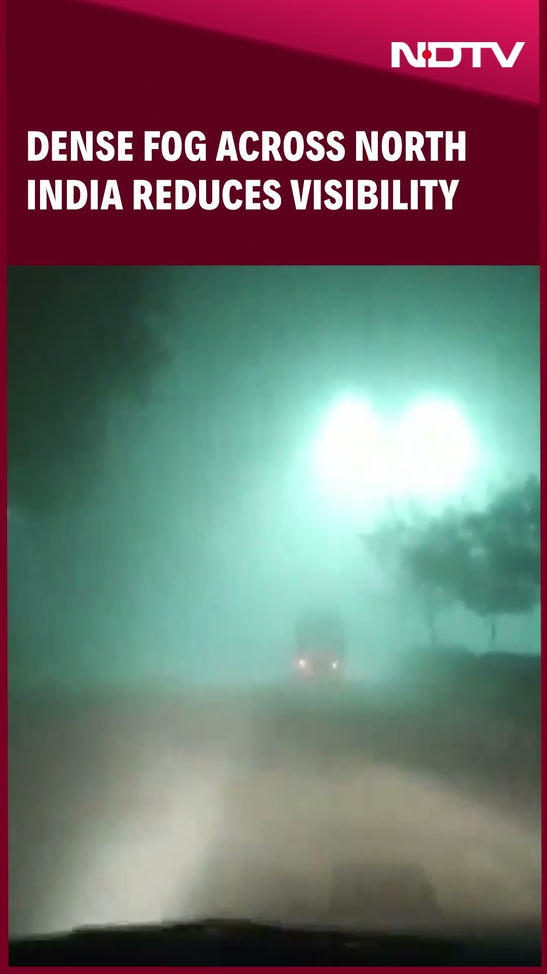 Dense Fog Across North India Reduces Visibility For 2nd Day