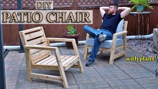 Stylish Patio Chair // How to build