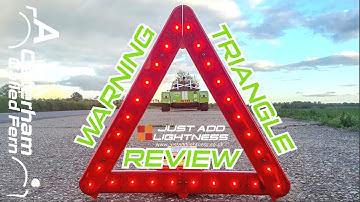 LED Warning Triangle from Just Add Lightness Caterham Safety Car Safety JAL
