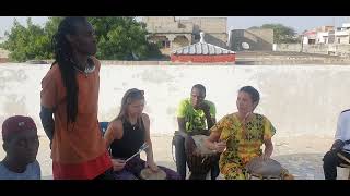 Baye Fall Workshop with Batch Gueye in Senegal Diourbel