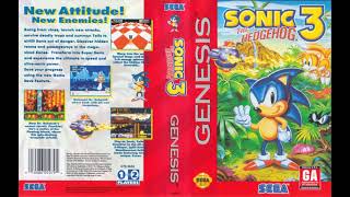 Sonic The Hedgehog 3 - Data Select (Missing Save File)