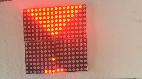 CSE 316: DX Ball using ATmega32 and LED Matrix