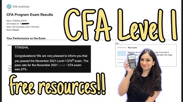 CFA Level 1 *Free* Study Resources that will help you clear!! 📚 CA Titiksha Gupta