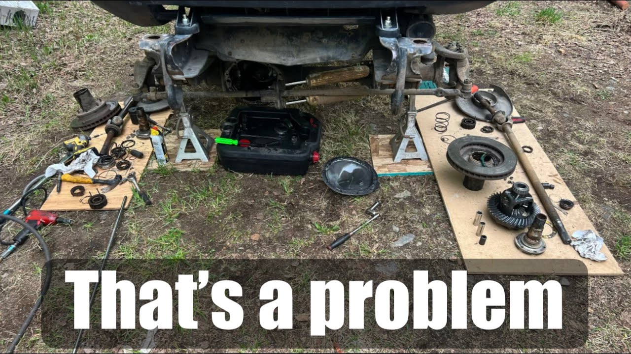 Axle rebuild and problems YouTube