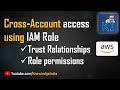 AWS - Cross Account access using #IAM #role | DEMO | Trust Relationships | IAM Role permissions