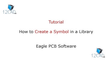 Create a NEW Symbol in Library - Eagle PCB Tutorial