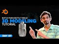 30 days product modeling tutorial  3d modeling bottle screw  blender basics