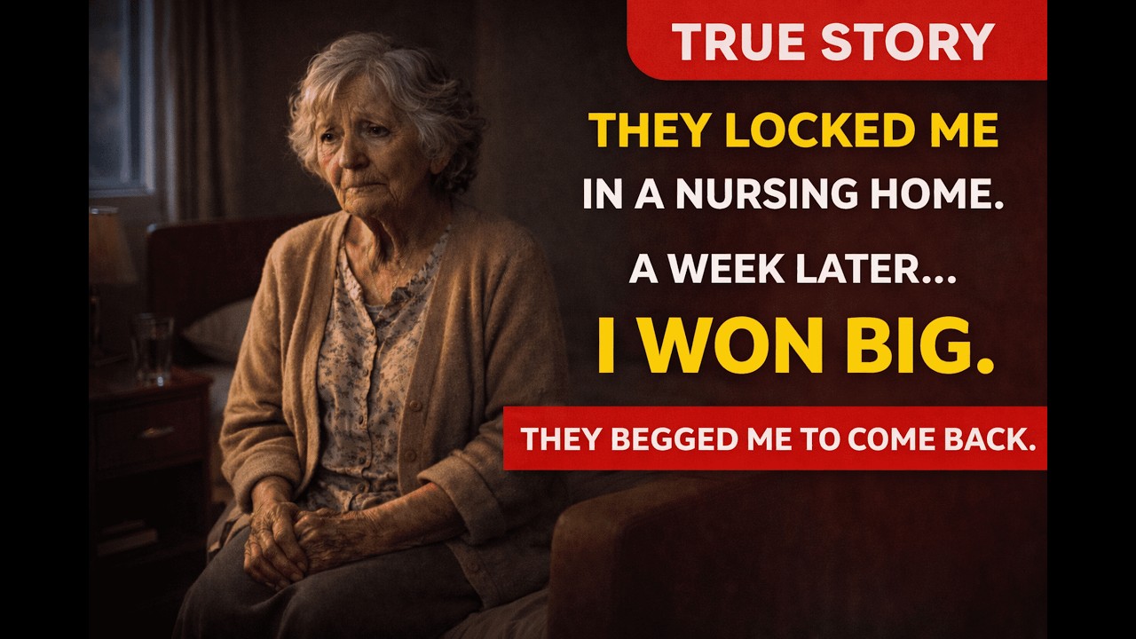 They Locked Me in a Nursing Home… One Week Later I Won MILLION DOLLARS and Took Everything