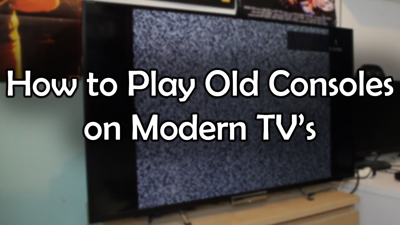 How to Play Old Consoles on Modern TV's