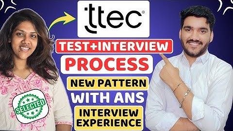 TTEC Interview Questions 2025 | TTEC Assessment Test Questions | TTEC Customer Support Interview Qus