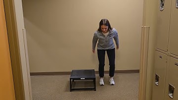 Lateral box jump