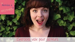 Exercices de Voix pour Acteurs