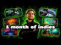 I FORCED Myself to Play Indie Games for a Month…Here’s What Happened
