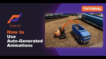 [Fuzor 2024] How to Use Auto-Generated Animations