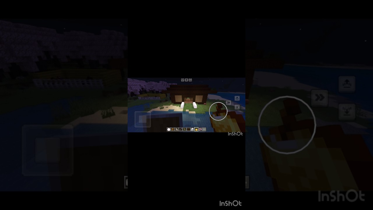 I built a horse stable in Minecraft 