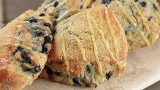 Blueberry Lemon Scones, a coffee shop favorite