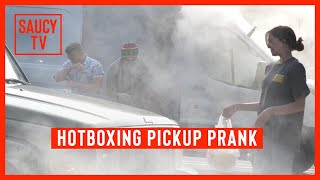 Hotboxing Pickup Prank