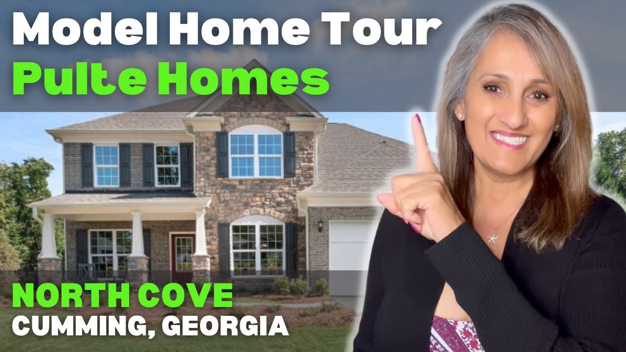 Beautiful New Construction Homes Minutes from Lake Lanier You will LOVE | North Cove Model Tour