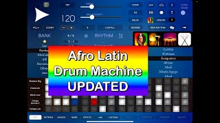 Afro Latin Drum Machine - African Cuban Percussion - UPDATED - Tutorial for the iPad screenshot 2