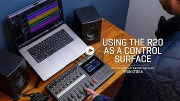 The Zoom R20 - Control Surface Setup