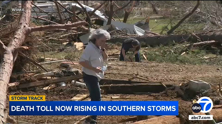 Death toll rises after tornadoes carve path of destruction in 8 states