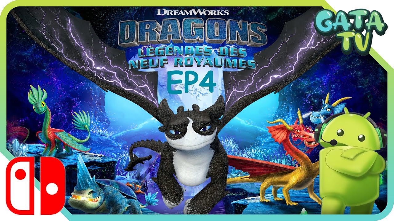 🔵 DreamWorks Dragons Légendes des neuf royaumes EP4 "Gameplay "[SWITCH
