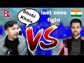 4kgamingnepal vs indian streamer intense last zone fight