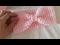 طريقة عمل بندانة للشعر بالكروشيه  | CROCHET TUTORIAL | DIY