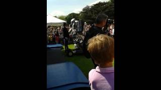 Titan the robot at Reaseheath college