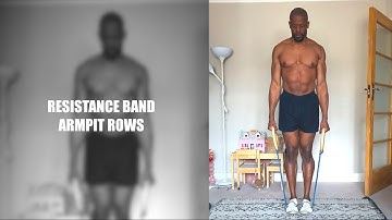 Resistance Band Armpit Rows