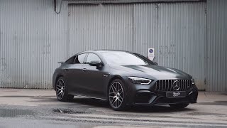 Оклейка AMG GT63s 4 door в матовый полиурентан!