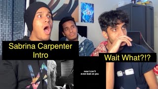 Sabrina Carpenter - Intro (VVV Era Reaction)