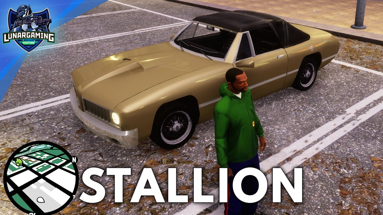 GTA San Andreas Definitive Edition - Stallion Car Location - YouTube