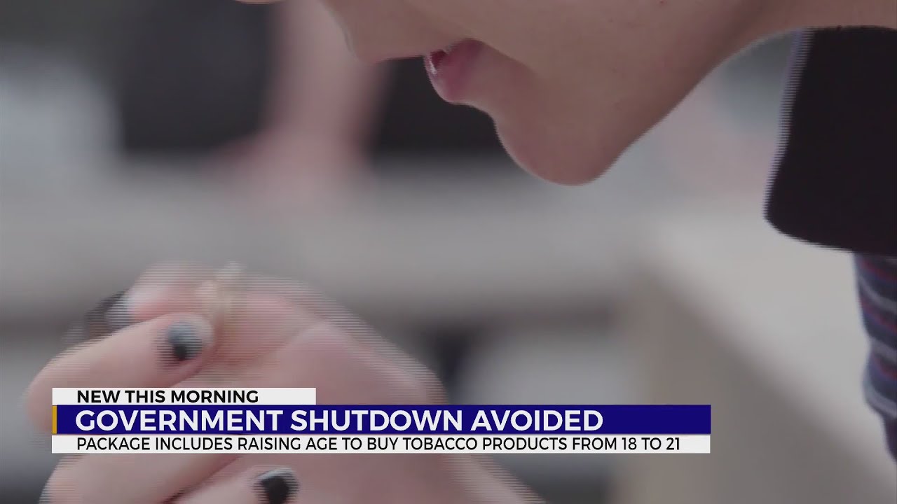 Tobacco age limit to be raised from 18 to 21 years old