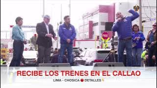 🚢🚆 LLEGARON LOS TRENES👏🏼DE RAFAEL LÓPEZ ALIAGA - INICIO DEL NUEVO SISTEMA FERROVIARIO LIMA - CHOSICA