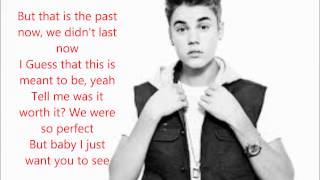Justin Bieber - Nothing like us (Lyrics)