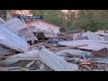Wall tornadoes rips through central