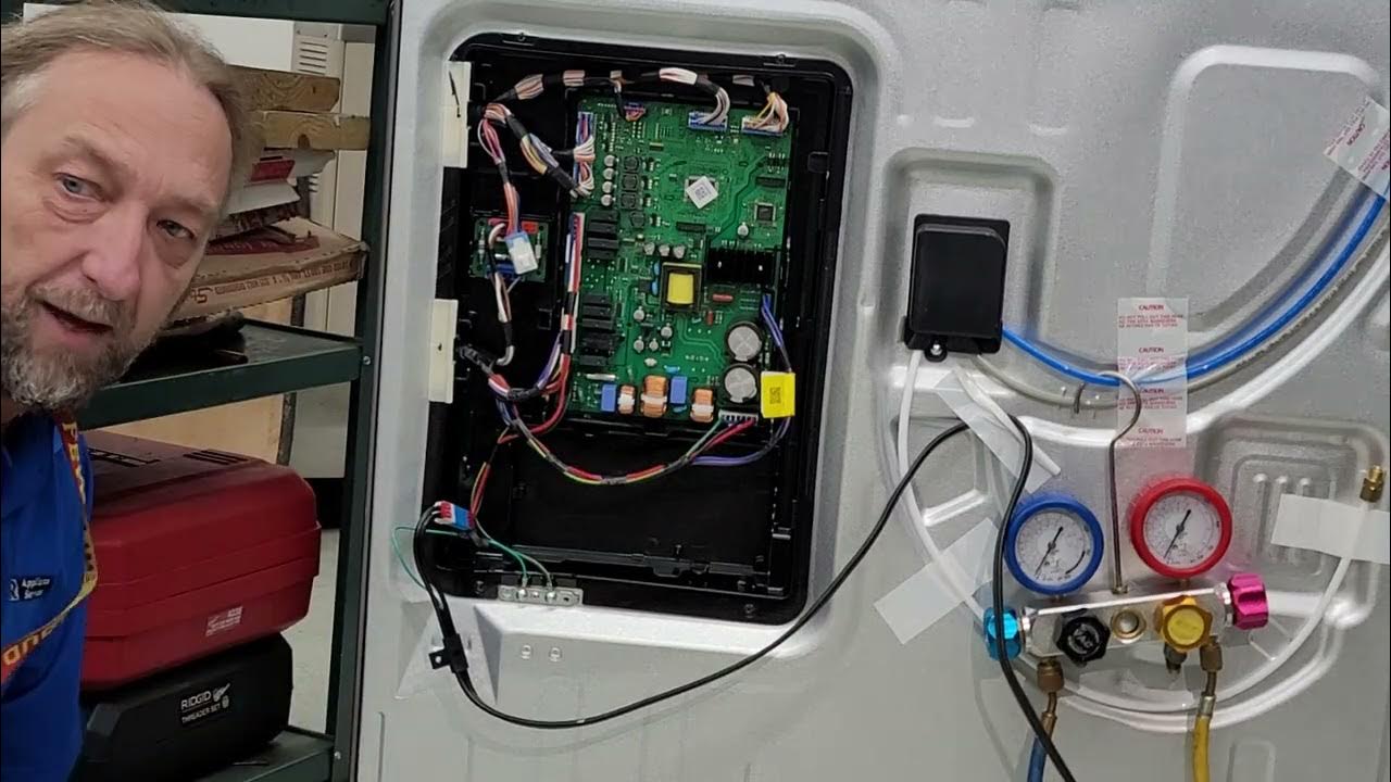Identifying parts on a Refrigerator control board - YouTube