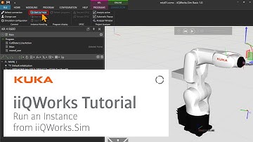 KUKA iiQWorks: Run an Instance from iiQWorks.Sim