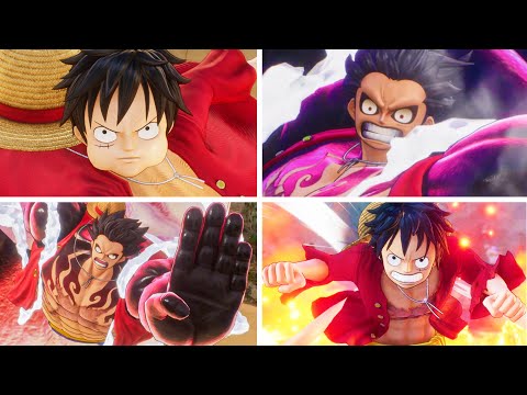 Luffy Getting All His Superpowers Scenes – One Piece Odyssey 2023