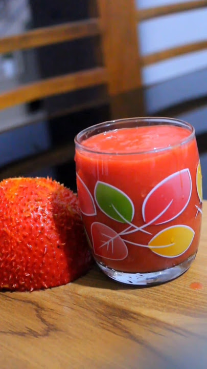 Gac fruit juice            #shorts#viral